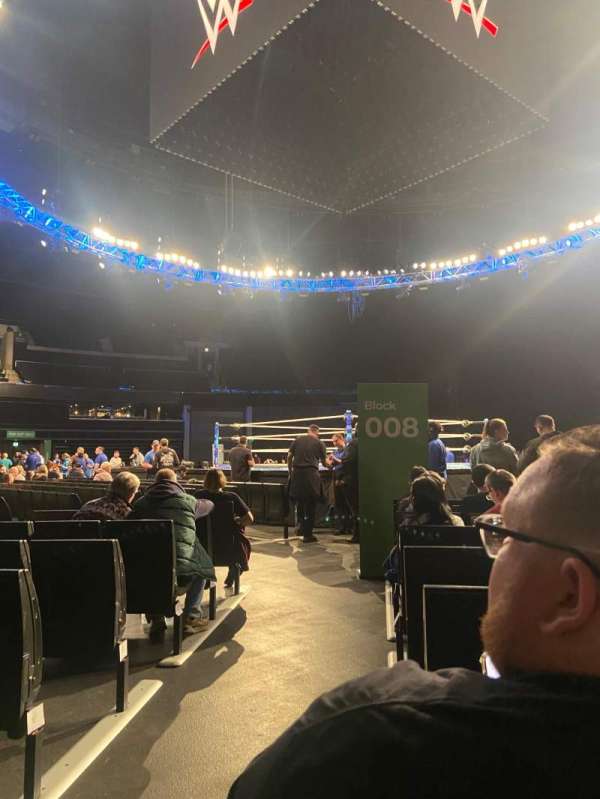 OVO Hydro, section: 008, row: J, seat: 136