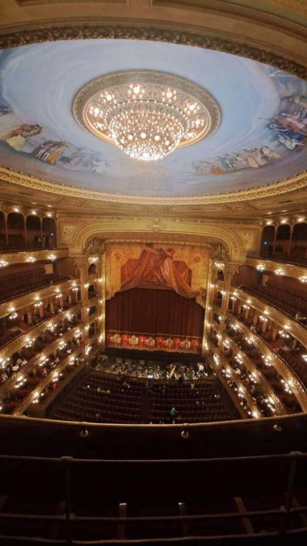 Teatro Colón, section: galeria centro, row: 3, seat: 94