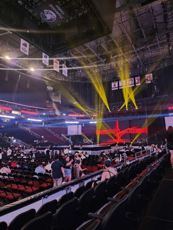 Prudential Center, section: 7, row: 4, seat: 19