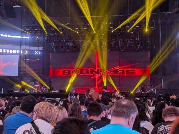Prudential Center, section: Floor D, row: 18, seat: 7