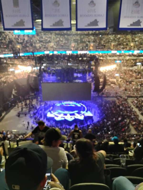 Frost Bank Center, section: 209, row: 12, seat: 17