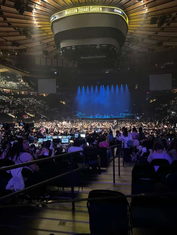 Madison Square Garden, section: 103, row: 6, seat: 2