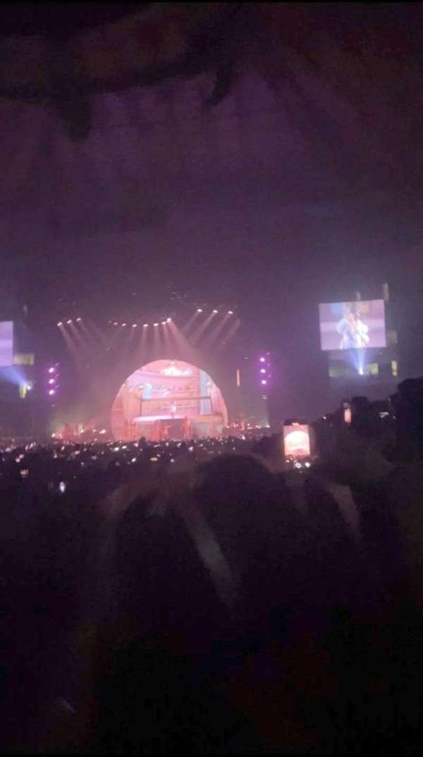 Dickies Arena, section: 110, row: 1, seat: 5