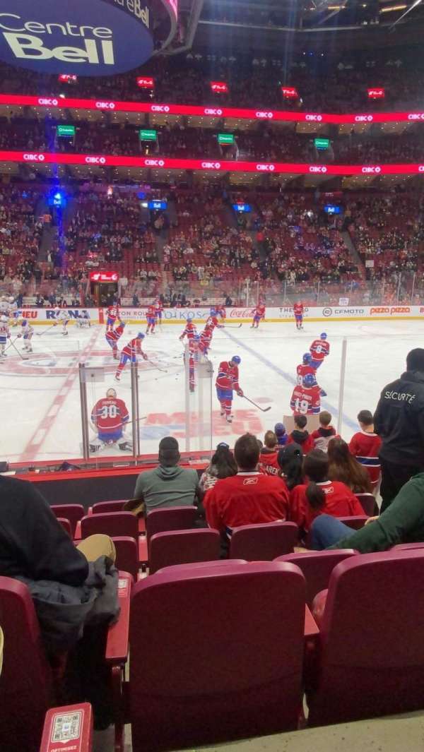 Centre Bell, section: 113, row: C, seat: 5