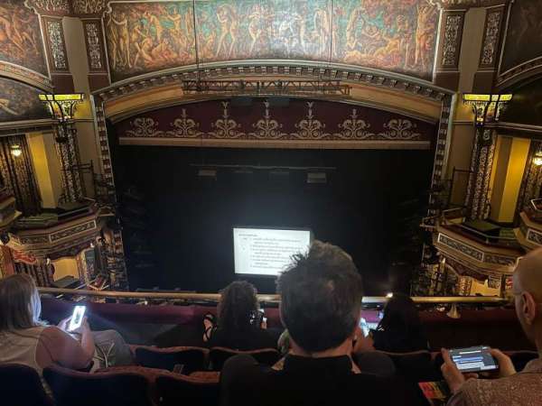 Belasco Theatre, section: Balcony C, row: D, seat: 111