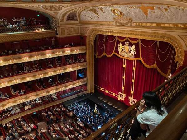 Royal Opera House, section: Upper Slips, row: DD, seat: 14