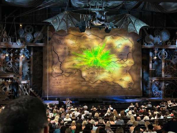 Gershwin Theatre, section: Orchestra C, row: W, seat: 101