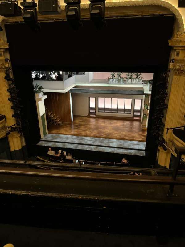 Hudson Theatre, section: Balcony C, row: B, seat: 115