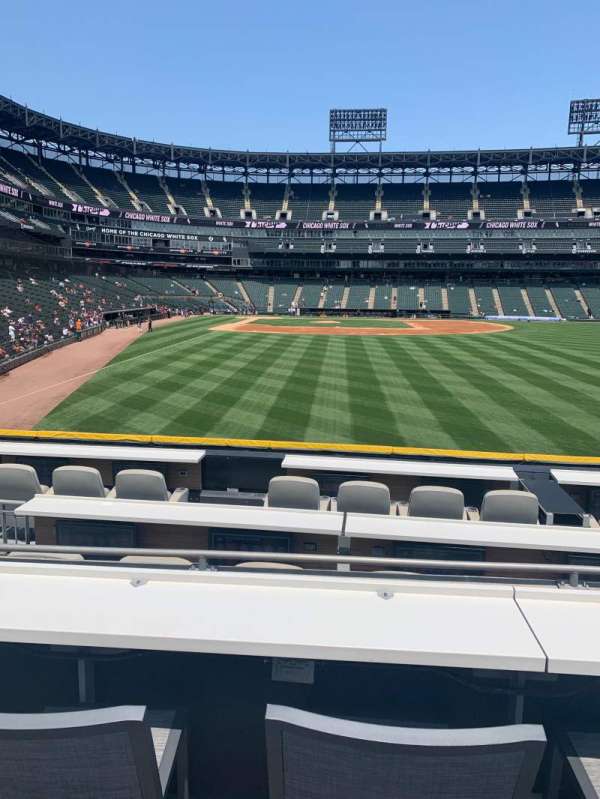 Rate Field, section: Miller Lite Landing, row: G7, seat: 10