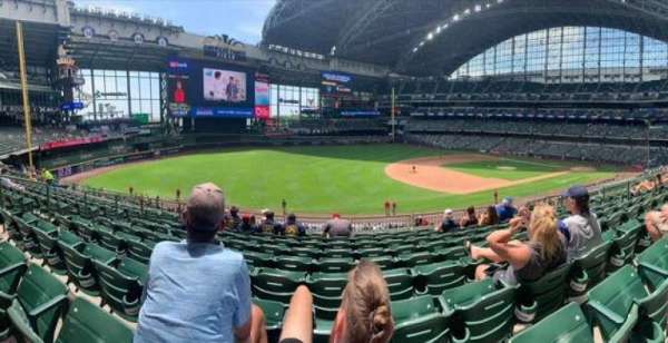 American Family Field, section: 228, row: 10, seat: 14