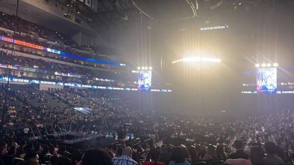 American Airlines Center, section: 111, row: R, seat: 12