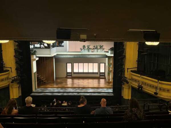 Hudson Theatre, section: Dress Circle C, row: H, seat: 111