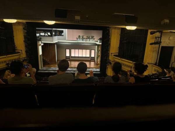 Hudson Theatre, section: Dress Circle C, row: H, seat: 111