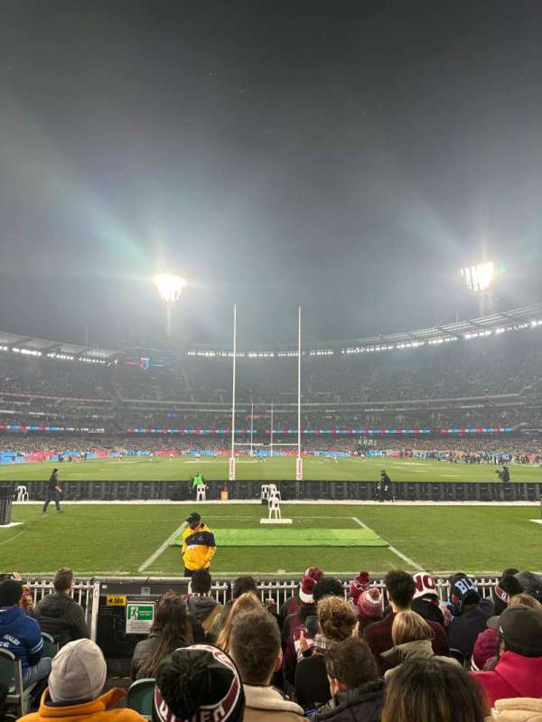 Melbourne Cricket Ground, section: M3, row: H, seat: 14