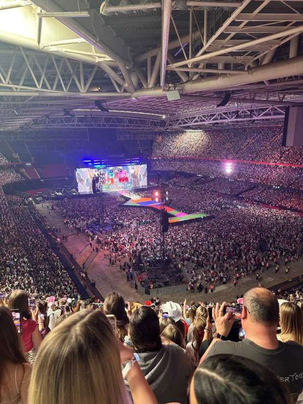 Principality Stadium, section: U23, row: 25, seat: 7