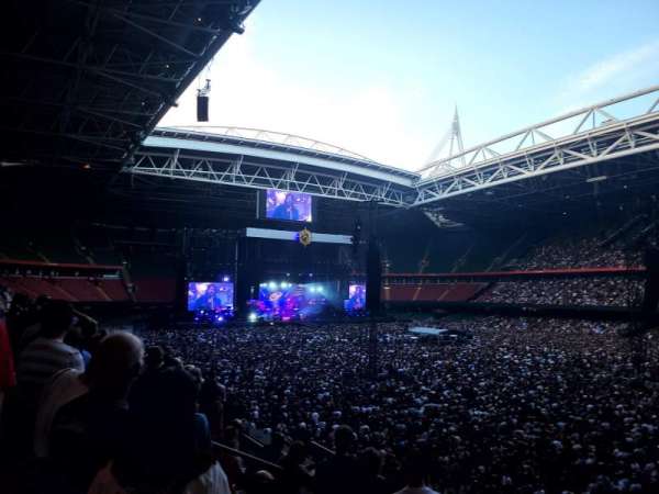 Principality Stadium, section: M26, row: 5, seat: 10