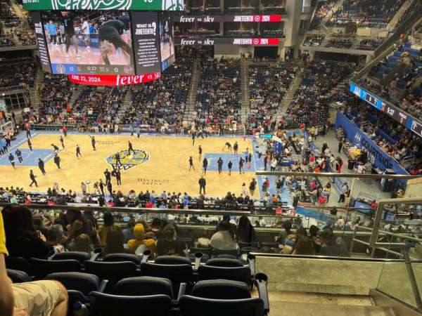 Wintrust Arena, section: 224, row: H, seat: 1