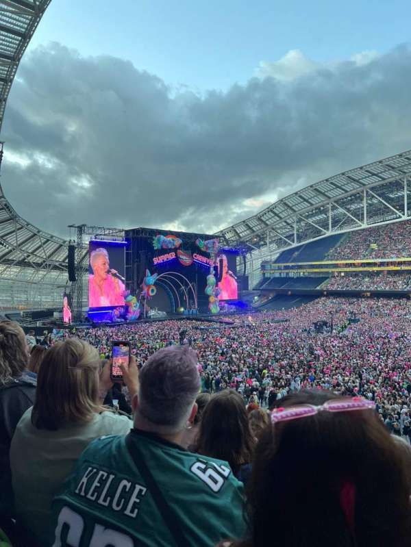 Aviva Stadium, section: 324, row: J, seat: 9