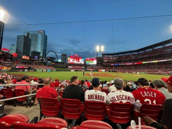 Busch Stadium, section: 158, row: 1, seat: 9