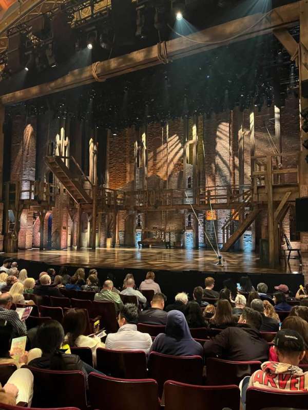 Richard Rodgers Theatre, section: Orchestra R, row: L, seat: 12
