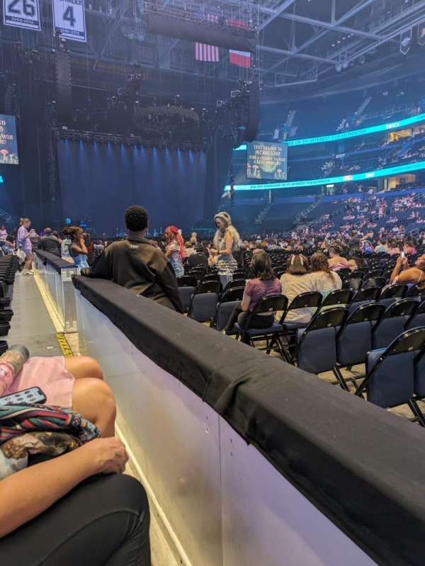 Benchmark International Arena, section: 114, row: A, seat: 6