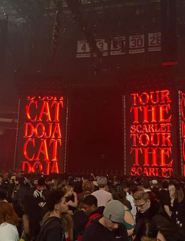 Prudential Center, section: Floor D, row: 1, seat: 9