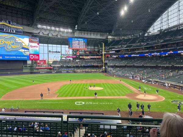 American Family Field, section: 223, row: 3, seat: 14