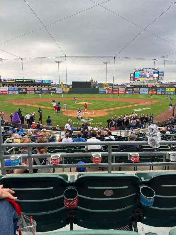 Principal Park, section: 10, row: 3, seat: 8