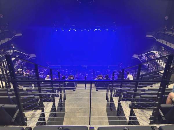 The Andrew J Brady Music Center, section: 205, row: H, seat: 9