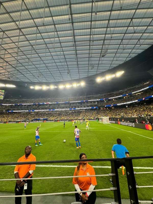 Allegiant Stadium, section: 129, row: 1, seat: 15