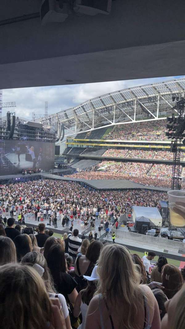 Aviva Stadium, section: 325, row: P, seat: 25