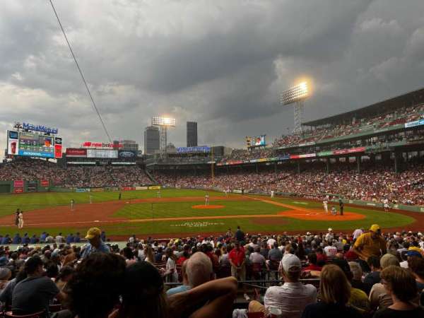 Fenway Park, section: Loge Box 146, row: KK, seat: 4