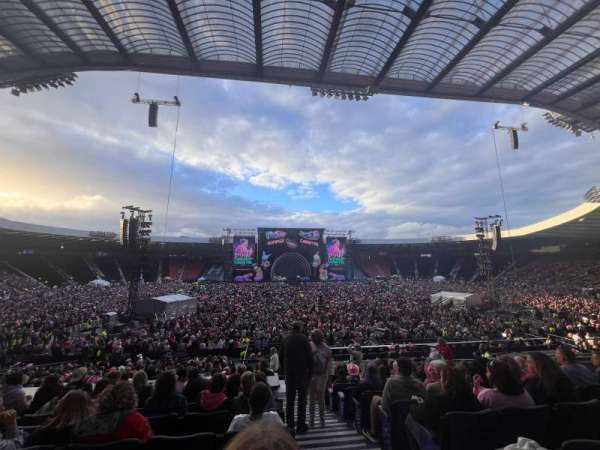 Hampden Park, section: O2, row: CC, seat: 58
