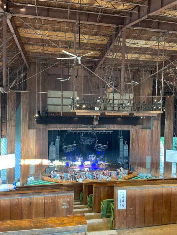 TD Pavilion at the Mann, section: Balcony 100, row: BBB, seat: 123