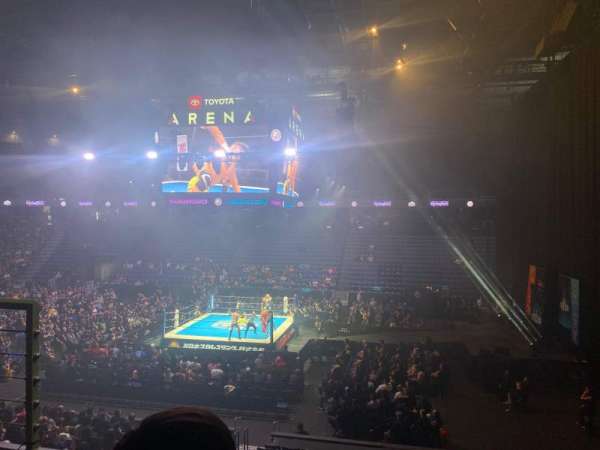 Toyota Arena, section: Suite 3, row: B, seat: 3