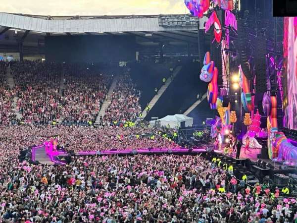 Hampden Park, section: G2, row: Aaa, seat: 44