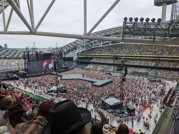 Aviva Stadium, section: 521, row: P, seat: 8