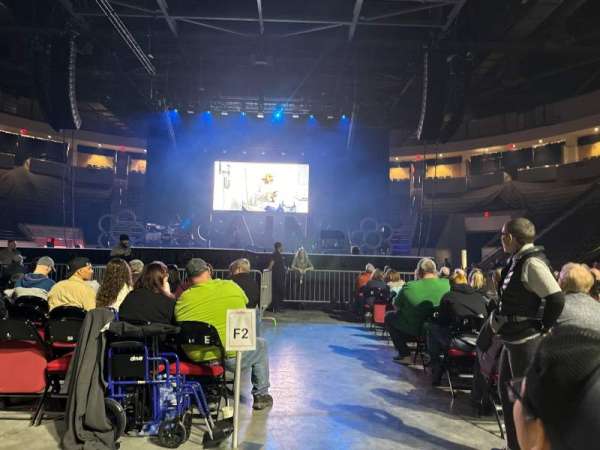 Agganis Arena, section: Floor, row: 2