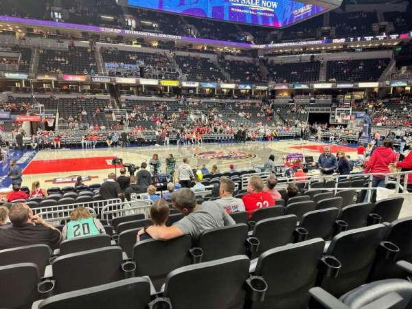 Gainbridge Fieldhouse, section: 6, row: 10, seat: 8