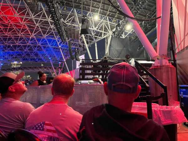 BMO Pavilion, section: 1, row: H, seat: 4