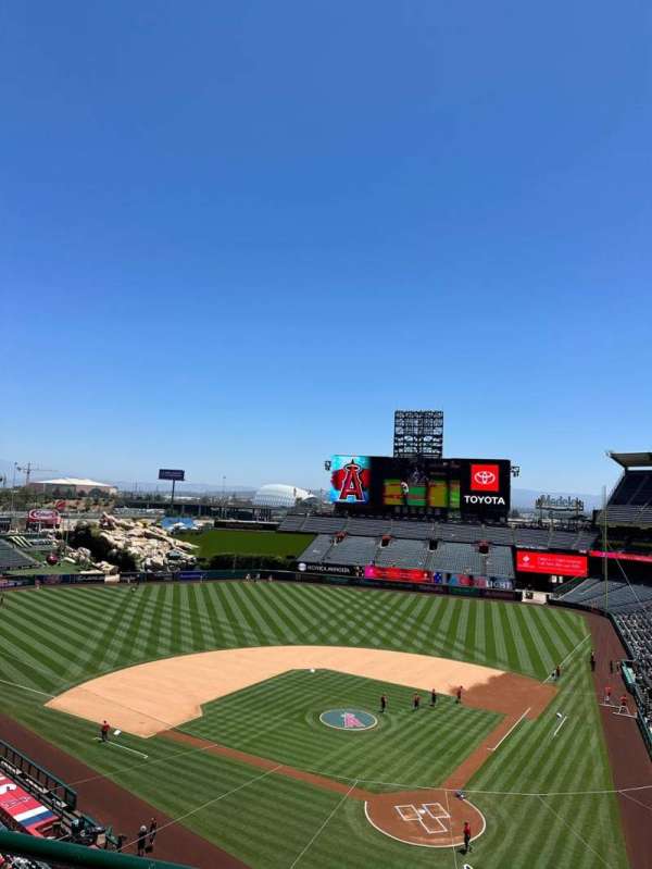 Angel Stadium, section: 416, row: B, seat: 13
