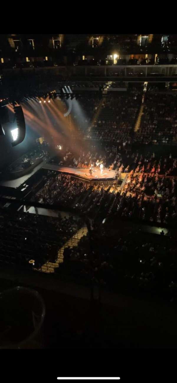 Golden 1 Center, section: 218, row: A, seat: 9