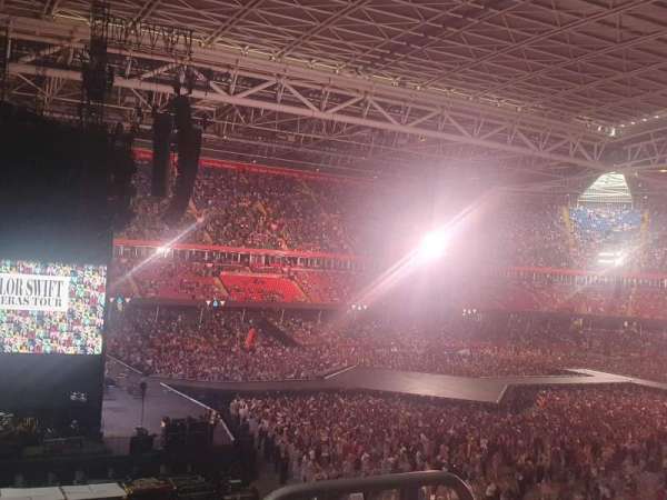 Principality Stadium, section: M34, row: 15, seat: 19