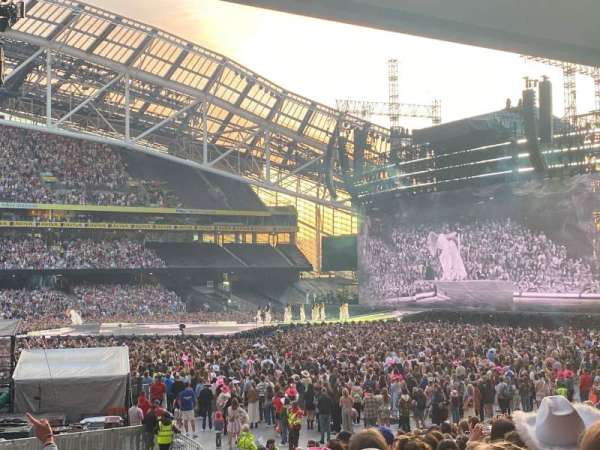 Aviva Stadium, section: 106, row: BB, seat: 10