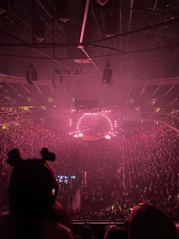 Honda Center, section: 443, row: F, seat: 4