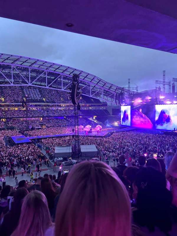 Aviva Stadium, section: 308, row: N, seat: 1
