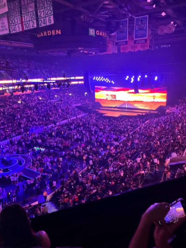 TD Garden, section: 305, row: 3, seat: 5
