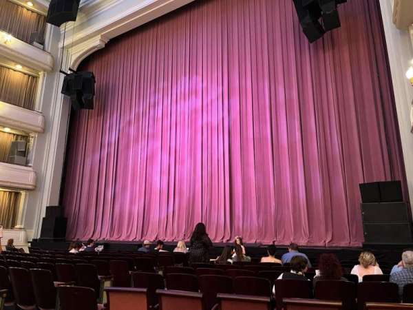 Bass Performance Hall, section: Orchestra R, row: I, seat: 7
