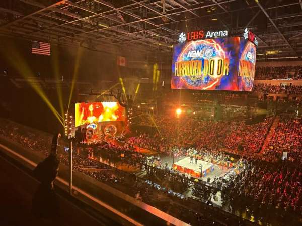 UBS Arena, section: 220, row: 1, seat: 4