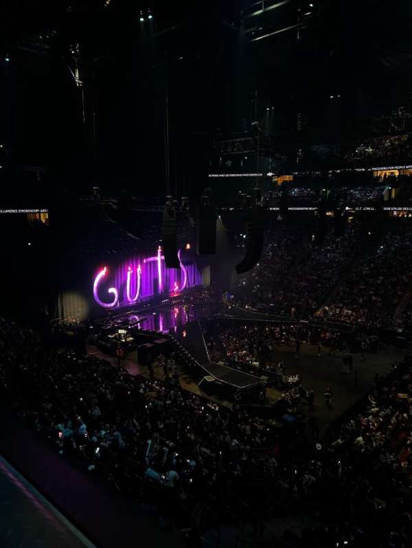 Centre Bell, section: 224, row: A, seat: 4